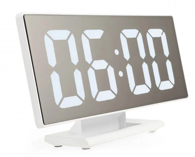 Ceas digital led mirror clock cu afisaj VERDE DS-3618L